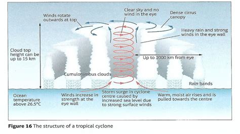 Characteristics Of Cyclones Gcse Geography B Edexcel Revision Study