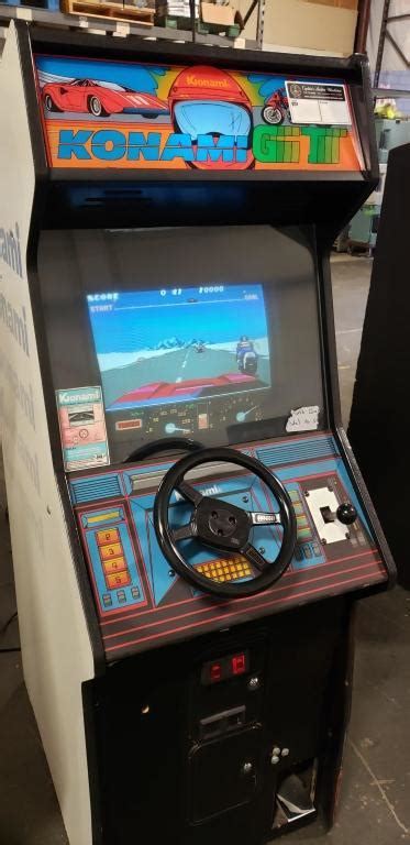 Konami Gt Upright Racing Classic Arcade Game