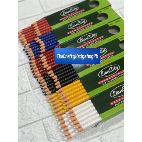 Lion City Dermatograph Tailors Pencil Per Box Shopee Philippines