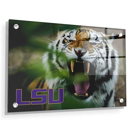 Lsu Tigers Mike The Tiger College Wall Art College Wall Art