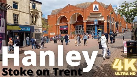 A Walk Through Hanley Stoke On Trent England Youtube