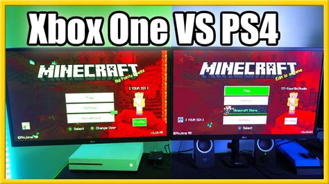 Xbox One S Vs Ps4 Minecraft Loading Times Which Console Loads Faster