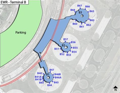 30 Newark Airport Terminal B Map Maps Online For You