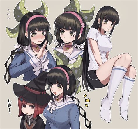 Safebooru 2girls Absurdres Alternate Costume Alternate Hairstyle Bangs Bell Black Choker Black