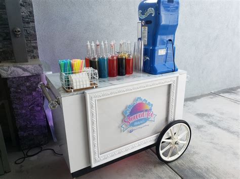 Hawaiian Shaved Ice Cart Food Your Magical Party