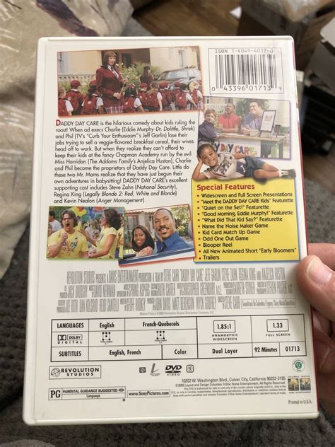 Daddy Day Care Special Edition Dvd Like New Eddie Murphy