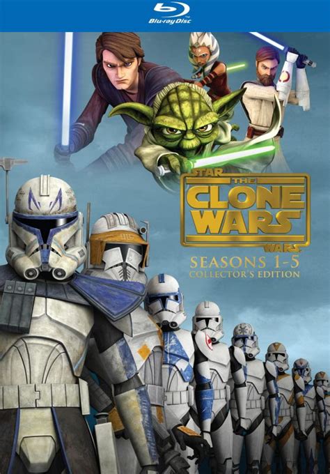 Customer Reviews Star Wars The Clone Wars The Complete Seasons 1 5