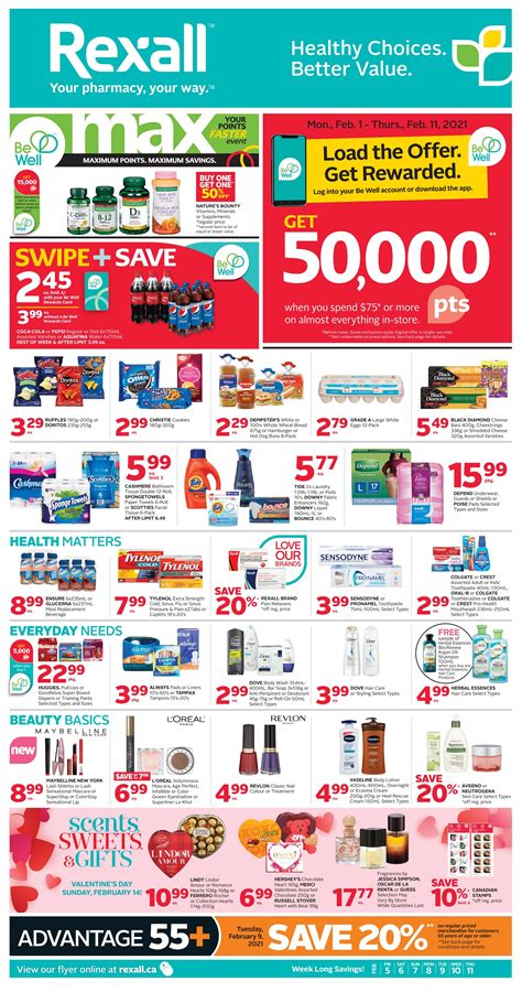 Rexall On Flyer February 5 To 11