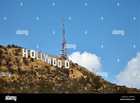 The Hollywood Sign Aerial Hi Res Stock Photography And Images Alamy