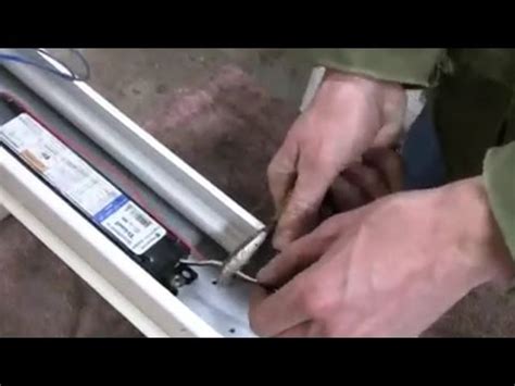 However, ballast need to be removed before installation. HOW TO CONVERT FLUORESCENT TO LED (ALL STEPS) - YouTube
