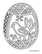 Easter Egg Coloring Pages