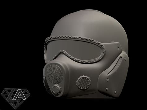 Metro 2033 Helmet 3d Model 3d Printable Cgtrader