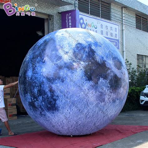 10ft Inflatable Moon Ball 3m Dia Moon Balloon Inflatables Inflatable