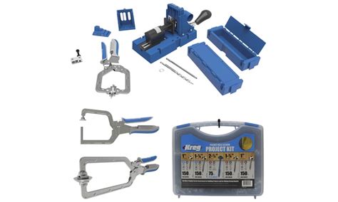Kreg Jig K5 Master System W Pocket Hole Screw Kit In 5 Sizes And Clamp