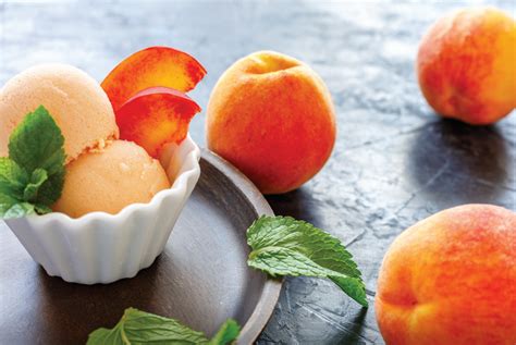 Cool Down With Quick Easy Peach Frozen Yogurt One Spirit Blog