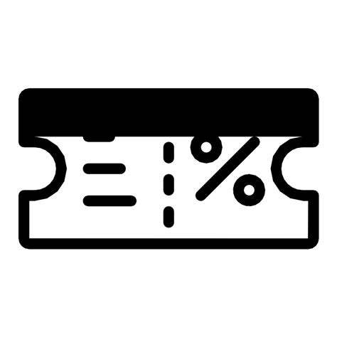 Discount Ticket Coupon Ticket Voucher Vector Svg Icon Svg Repo