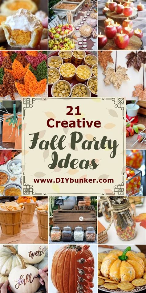 21 Genius Fall Party Ideas Everyone Will Go Nuts Over Fall Dinner