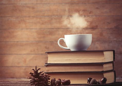Coffee And Books Wallpaper