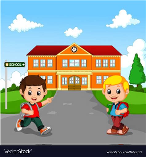 Boy Going To School Clipart 20 Free Cliparts Download Images On