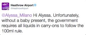 Dlisted Alyssa Milano Got Into A Twitter Fight With Heathrow Airport Security Over Her Breast Milk
