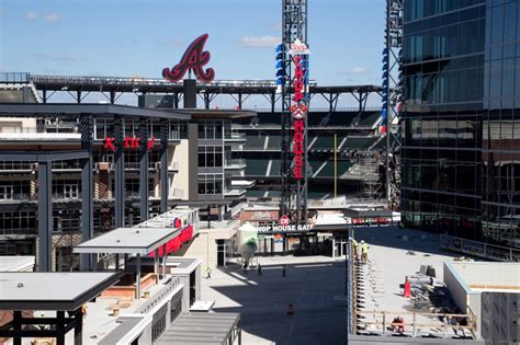 Photos Heres A Sneak Peak Of The Battery By Braves Suntrust Park