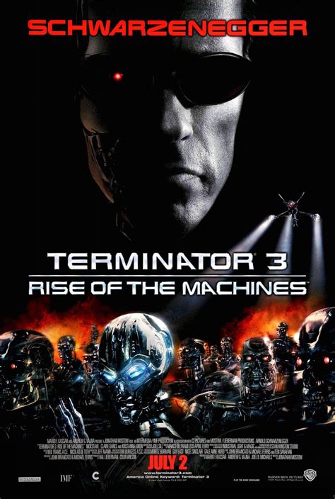 Terminator 3 Rise Of The Machines 2003 Usa Amalgamated Movies