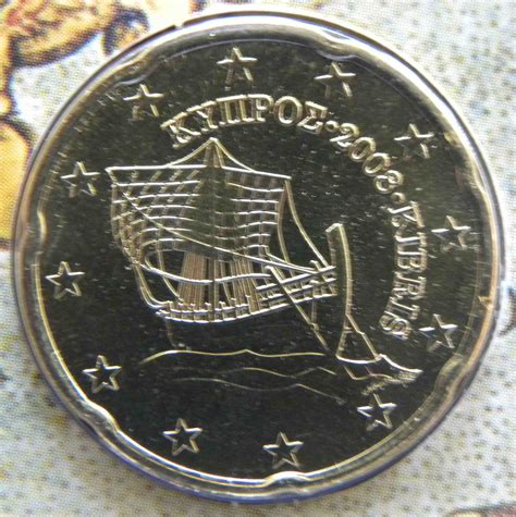 Cyprus 20 Cent Coin 2008 Euro Coinstv The Online Eurocoins Catalogue