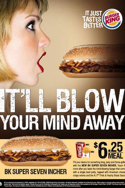 Shocking Advertisements You Wont Believe Were Allowed To Run Food Ads Burger King Food