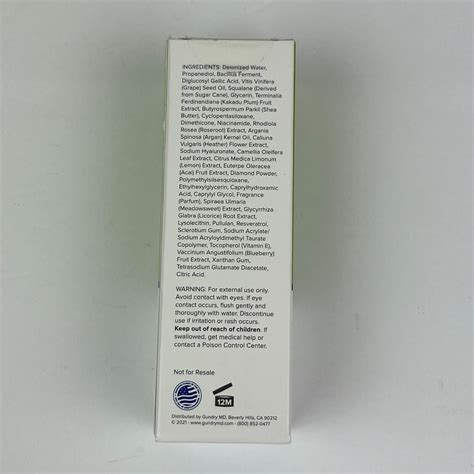 NEW Gundry MD Polyphenol Dark Spot Diminisher Anti Aging Serum Product