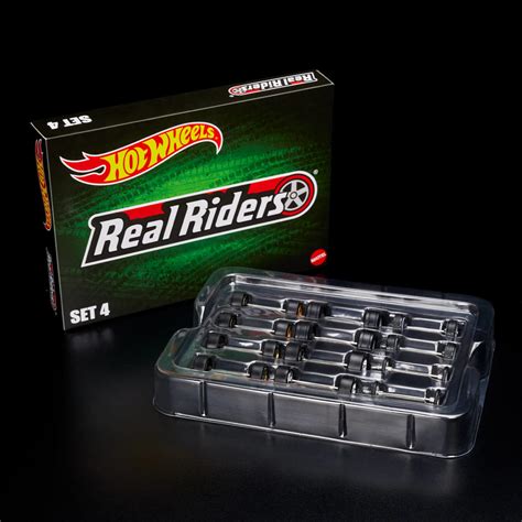 Rlc Exclusive Real Riders Wheels Pack Set 4 Mattel Creations