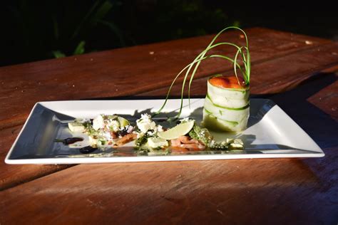 Char Grilled Vegetable Stack With A Fijian Twist Mask Ball Chefs