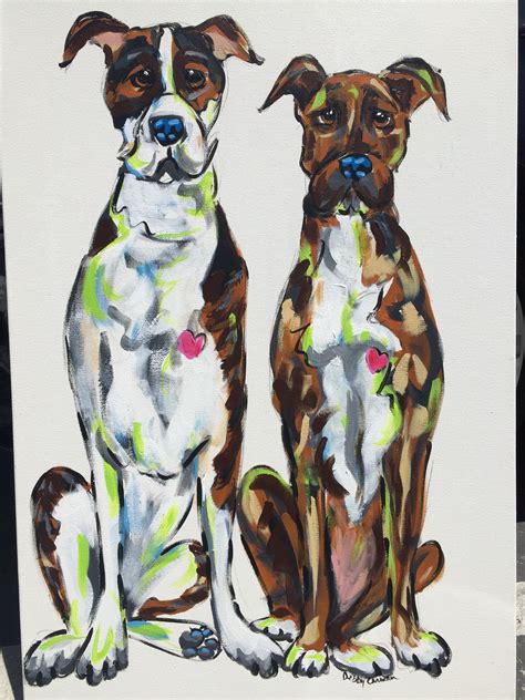 Whimsical Dog Art Commissions Available Debby Carman Faux Paw Gallery