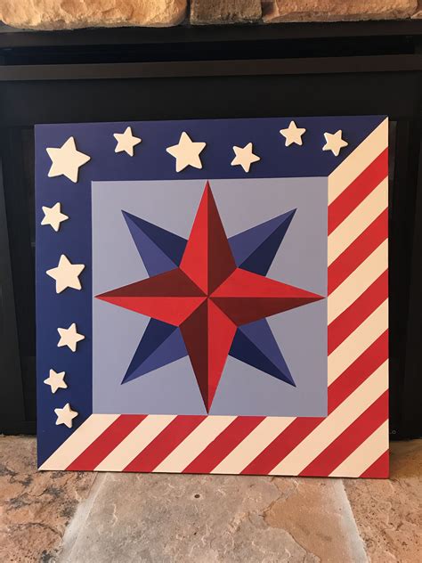 Patriotic Barn Quilt Patterns Pin By Jonnie Collins On Barn Quilts By