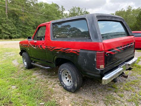 1986 Ford Bronco 4wd For Sale Photos Technical Specifications