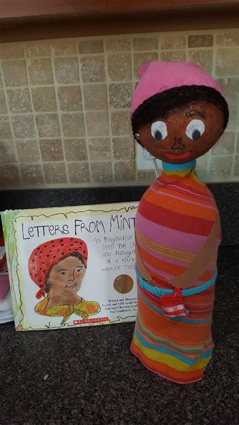 Harriet Tubman Biography Bottle Doll Harriet Tubman Craft Harriet