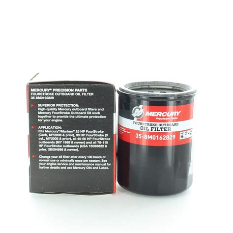 Mercury Oem 4 Stroke Efi Oil And Filter Change Kit 40hp 50hp 60hp 8m0081916