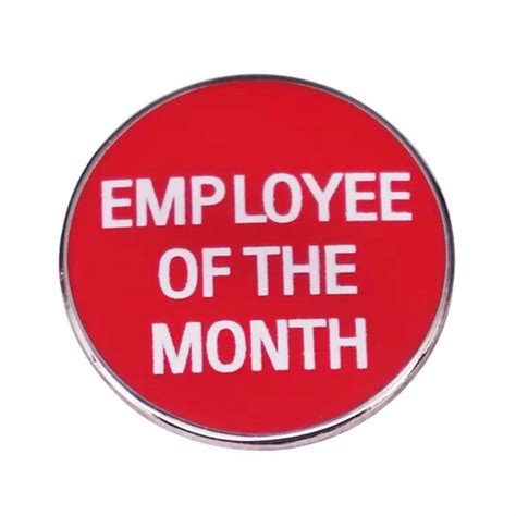 Employee Of The Month Pins Etsy
