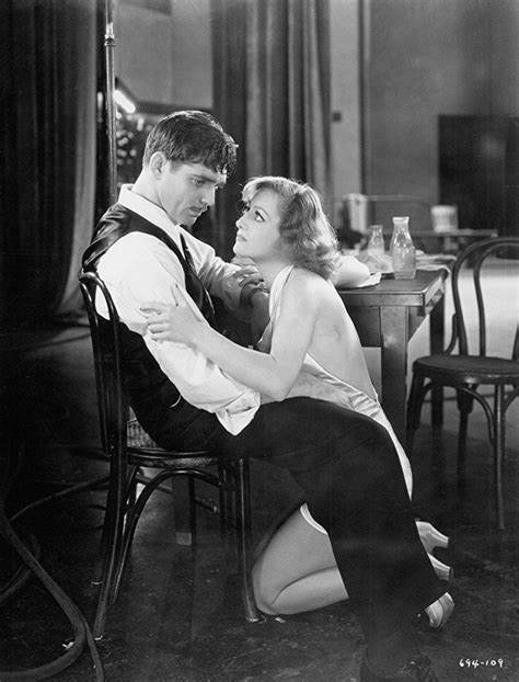 Clark Gable And Joan Crawford In Dancing Lady 1933 Joan Crawford Clark Gable Old Hollywood