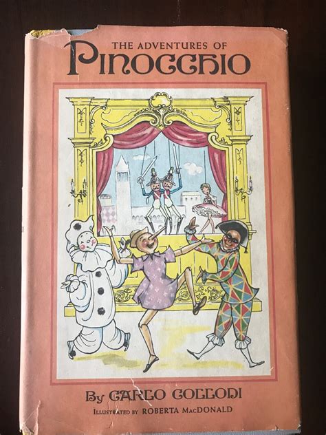 The Adventures Of Pinocchio By Carlo Collodi Etsy