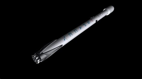 Falcon 9 V12 Rocket 3d Model By Creator 3d