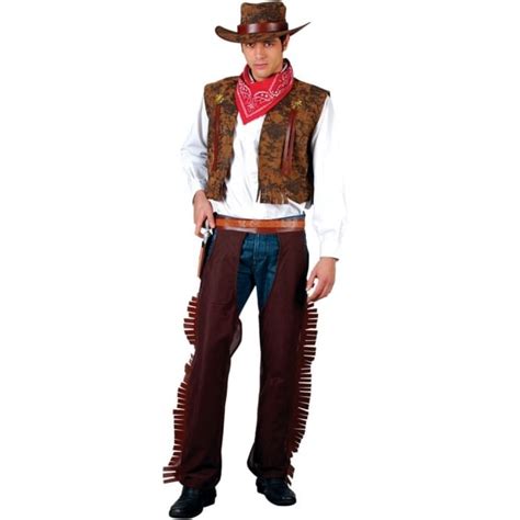 Western Cowboy Adult Fancy Dress Costume
