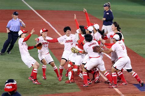 Usa Softball Olympics Olympic Softball Odds Usa Favored Over Japan