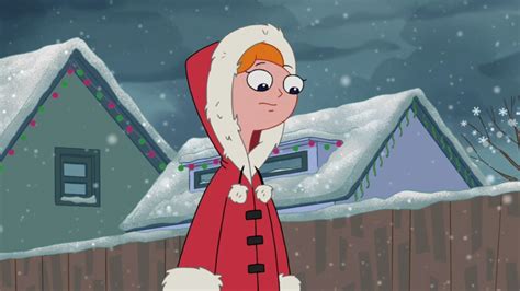 Candace Flynn Wearing A Fur Hooded Parka In Phineas And Ferb 😍