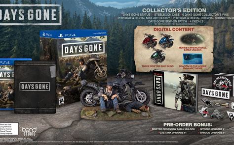 Days Gone Gets Collectors Edition And Pre Order Bonuses Sirus Gaming