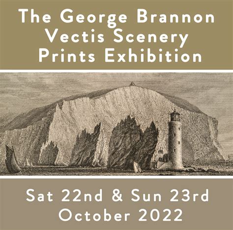 The George Brannon Vectis Scenery Prints Exhibition - Northwood House