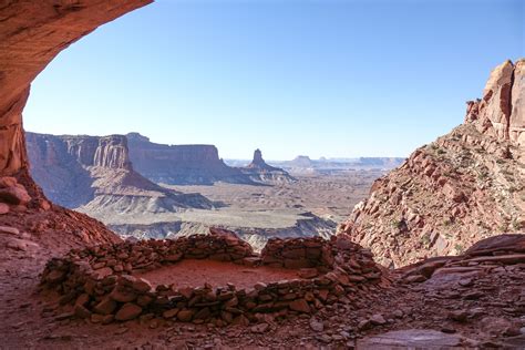 Canyonlands National Park Island In The Sky Reisen Aussicht Wildnis