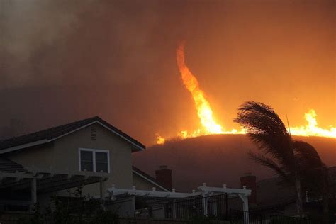 A Fire Tornado Formed Yesterday In California — Heres How It Happened