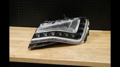 2011 2014 Audi A8 LED Headlight Assembly Teardown YouTube