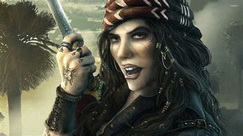 Women Pirate Wallpapers Wallpaper Cave