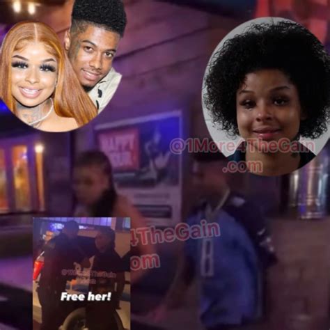Chriseanrock Gets Arrested After Fight With Blueface At Bar